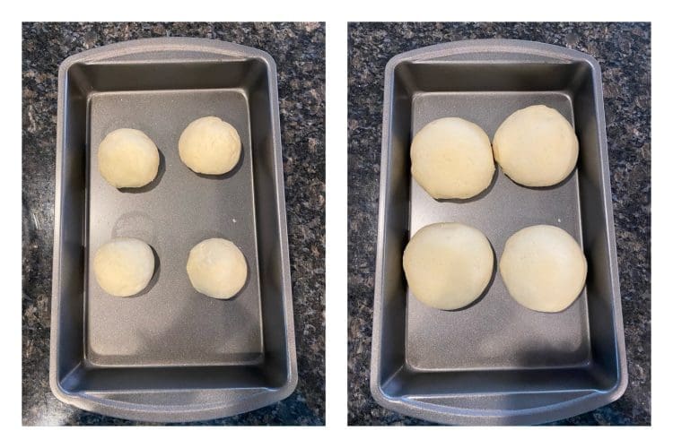 Indian bakery style cream buns