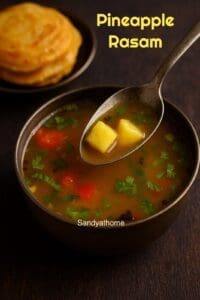 Pineapple Rasam, How to make Pineapple Charu