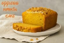 Eggless Pumpkin Cake, How to make Pumpkin Cake