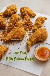 Air-Fried BBQ Broccoli Nuggets, How to make Veg BBQ Wings